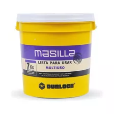 Masilla Placas De Yeso Durlock Multiuso X 7kg Lista Para Usar - Prestigio