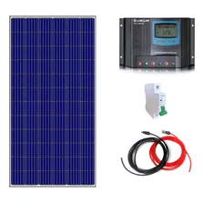 Panel Solar 12v 160w Mas Regulador De Carga 12v 20a Pwm 