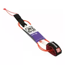 Leash Longboard 10' X 7mm Wet Dreams Moulded Line Cor Vermelho