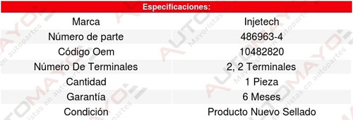 Modulo Encendido 604 6cil 2.8l 77 Al 80 Injetech 8153928 Foto 2