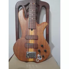 Bajo Electrico Javier Lopez Jl Luthier 4 Cuerdas Activo