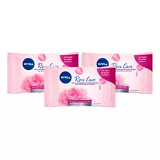 Nivea Toallitas Desmaquilladoras Roses 25 Uds (x3)