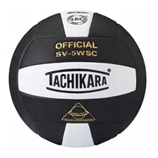 Tachikara De Piel Cubierta De Voleibol, Negro.