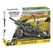 Cobi 2292 Cañon 10,5 Cm Lefh 18 Tanque Bloques Armar Guerra