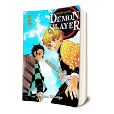 Demon Slayer Kimetsu No Yaiba, Mangá Vol. 3 Ao 12 - Kit Lacrado Panini