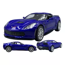 Miniatura Carro Chevrolet Corvette Grand Sport Escala 1:36