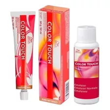  Tintura Color Touch Wella X 60ml + Emulsion De Regalo 120ml