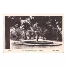Antigua Postal Casablanca Marruecos 1939 Le Parc 531 B4
