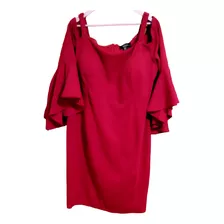 Vestido Fiesta Rojo Talla Xlxxl Amplio ..real Rm Richards 