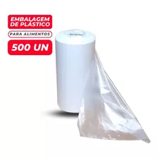 Bobina Picotada Sacola Plástica 20x30 Rolo Com 500un Ecoroll