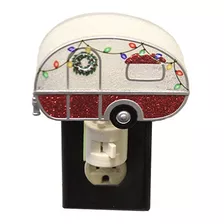 Travel Trailer Christmas Night Light 4.2 Pulgadas