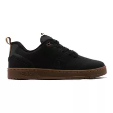 Tênis Qix Smash Preto Marrom Casual Skate Qx2102