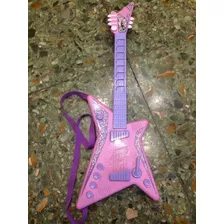 Guitarra Juguete Eléctrica C/sonido Disney Princesas Ditoys