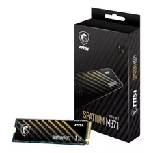 Msi Spatium M371 1tb Nvme M.2 Ssd Interno - Pcie Gen3, 3d Na