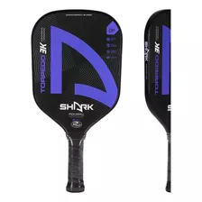 Raquete Shark Torpedo Pickleball 13mm Carbono 3k 