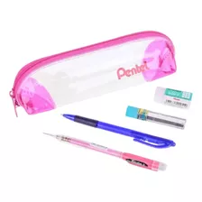 Estojo Kit Pencase Conj. Estojo Escolar Pentel