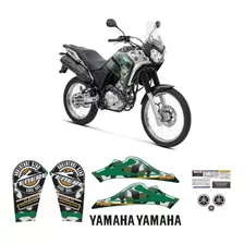 Kit Adesivo Yamaha Tenere 250z 2018 À 2022 Emblemas Verde
