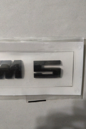 Sticker Emblema Compatible Con Bmw Serie ///m Cromado