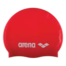 Gorra De Natacion Arena Classic Silicone Rojo Tamaño Único