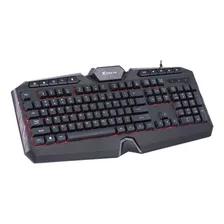 Teclado Gamer Xtrike Me Pc Rgb Membrana 7 Colores 114 Teclas