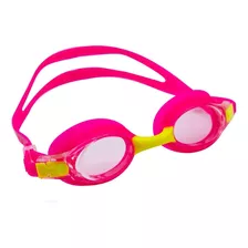 Óculos De Natação Transparente Cetus Candyfish - Rosa/amarelo