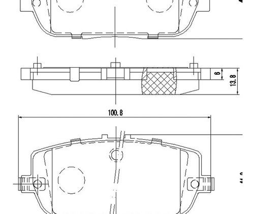 Balatas Ceramicas Tra Mazda Mx-5 Miata L4 2.0l 06/16 Dynamik Foto 2