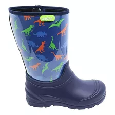 Audaz Bota De Lluvia Para Niño Estampado Dinosaurios