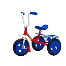 Triciclo Infantil A Pedal Ruedas Macizas! El Mejor -575 Rojo