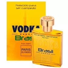 Vodka Brasil Amarelo P.elysees Masc. 100 Ml-lacrado Original