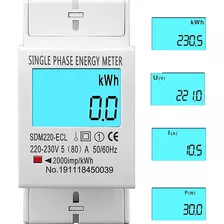 Medidor Consumo De Energia Hiking Tomzn Monofásico 220v