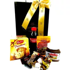 Presente Amigo Secreto - Cacau Show+nutella+panettone+divers