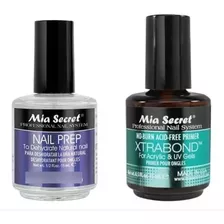 Xtrabond De 15ml Y Nail Prep De 15 Ml Mía Secret