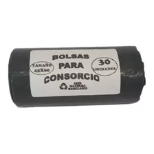 Bolsa De Consorcio 45x60 X 20 Rollos De 30 Bolsas ¡600 Unid!