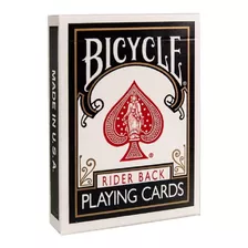 Bicicleta Negro Rider 808 jugando A Las Cartas, Paquete De 