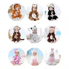 Macacão Pijama Fantasia Infantil Bebê Kigurumi Cosplay Fofos