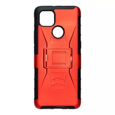 Funda Moss Uso Rudo 3 En 1 Colores Para Motorola G9 Power