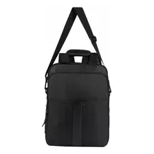 Mochila Urbana Vantastiks Ejecutiva Kron Color Negro Diseño Lisa 10l