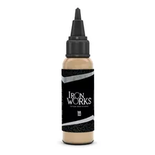 Tinta Tatuagem Bege Claro 30ml Iron Works Tattoo Pigmento