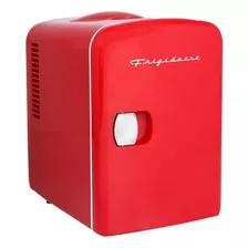 Mini Nevera Bar Vintage Frigidaire Roja Bebidas O Maquillaje