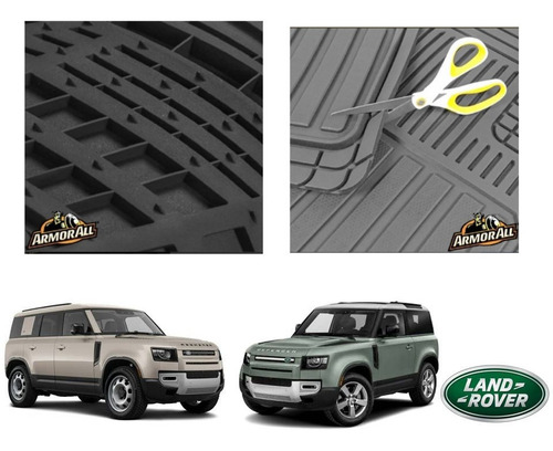 Tapetes Uso Rudo Land Rover Defender 2020 A 2024 Armor All Foto 4