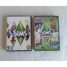 Jogo Pc Dvd Rom The Sims 3 E Town Life Stuff