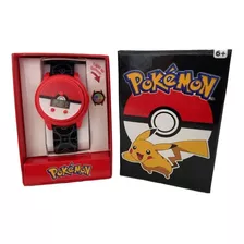 Reloj Spinner Pulsera Pokemon Pikachu Watch Con Luz