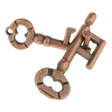 Puzzle Juego Ingenio (tipo Hanayama) Metal - Nivel Medio 1