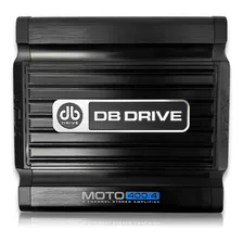 Amplificador Mini Marino Db Drive Moto400/4 Clase D 400w 4ch Color Negro