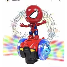 Juguete Carro Spiderman Luz Y Sonido