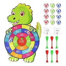 Tablero De Dardos Bolas Infantil Dinosaurio