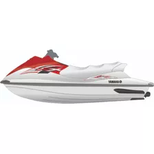 Kit Adesivo Faixa Jet Ski Yamaha Vx 700 Vermelho