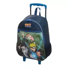 Mochila De Rodinha Pacific Naruto Time 7 Azul