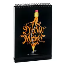 Sketchbook Caderno De Desenho 100págs 50 Folhas A4 180g
