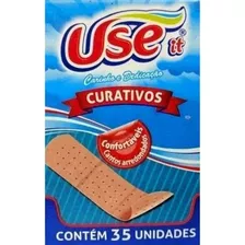 10 Curativo Use It Tipo Band-aid - Cx Com 35 Unidades C/ Nfe